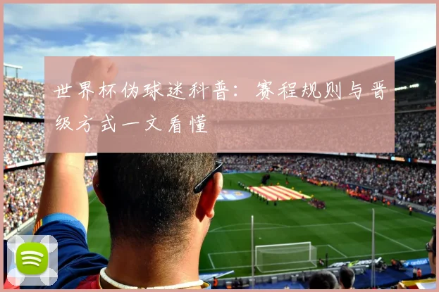 世界杯伪球迷科普:赛程规则与晋级方式一文看懂